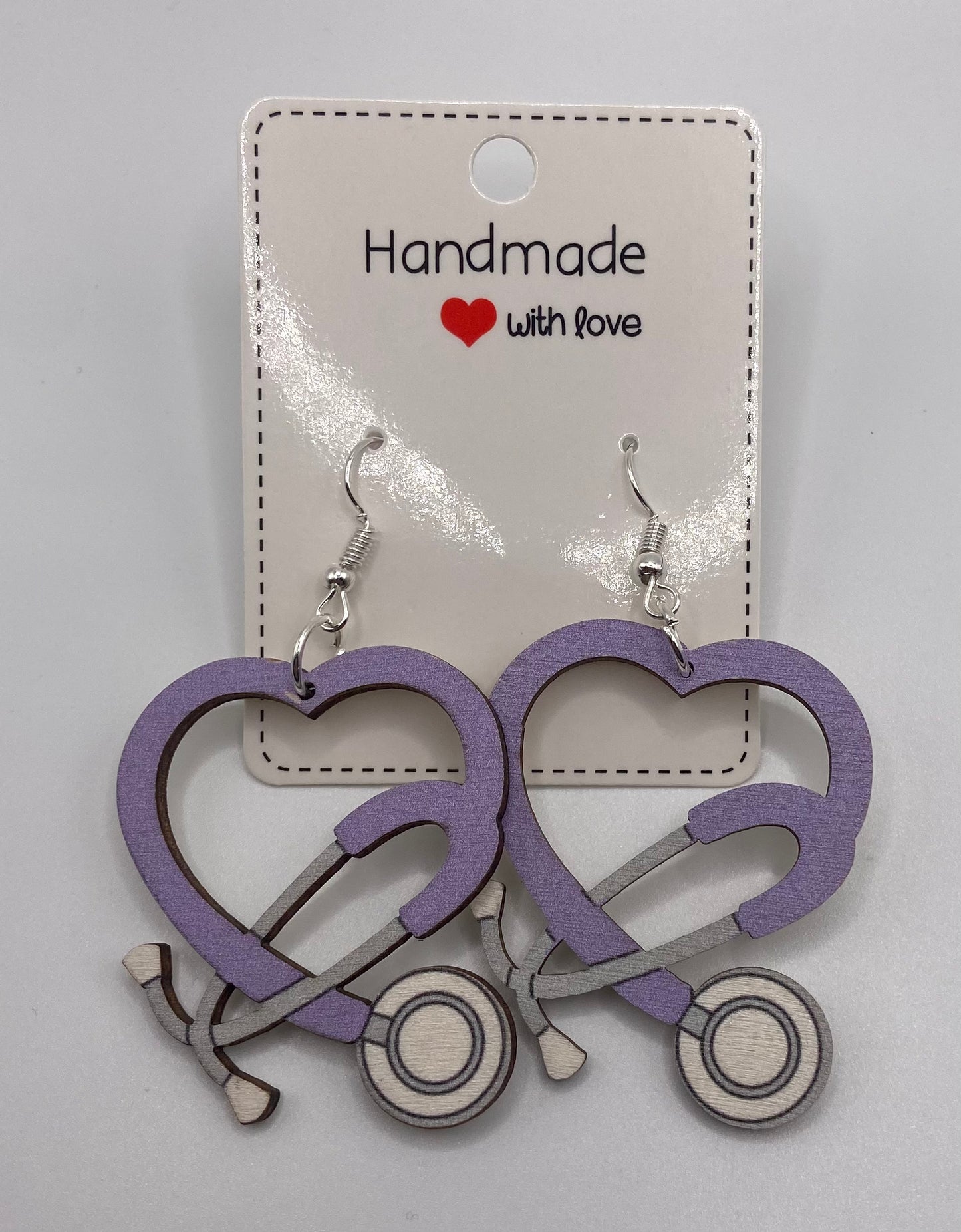 Stethoscope Dangle Earrings