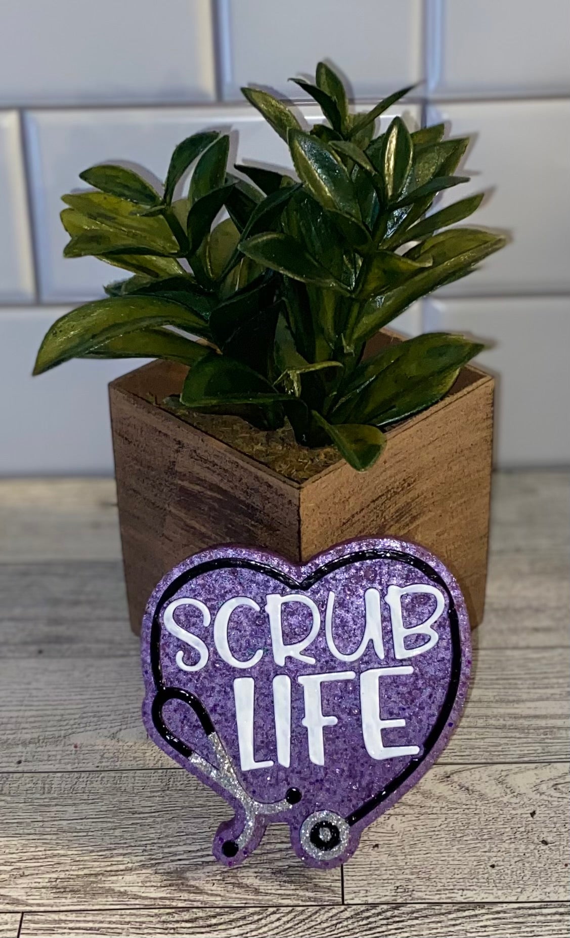 Scrub Life Heart