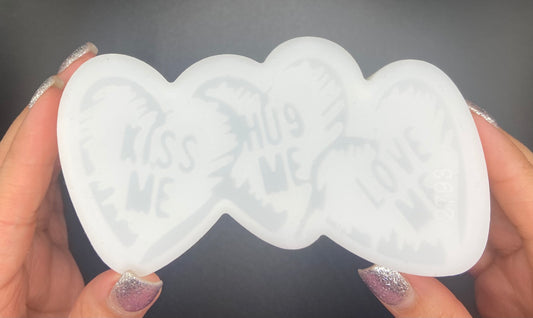 Kiss Me, Hug Me, Love Me Hearts